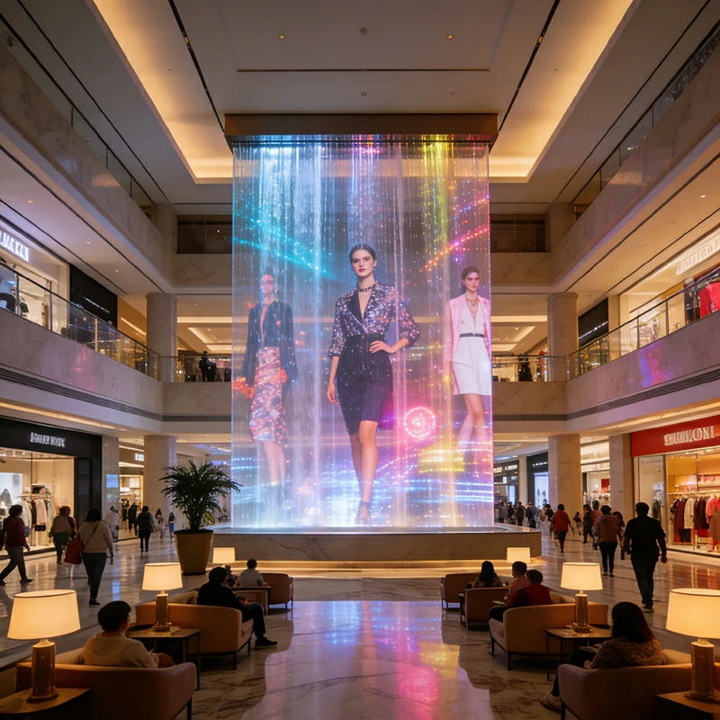 Digital Water Curtain